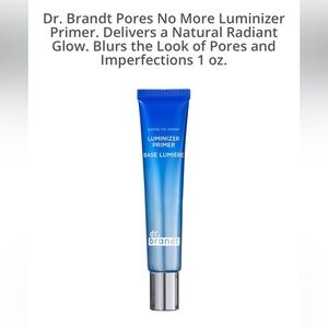 Dr. Brandt Skincare Pores No More Luminizer Primer 1 fl oz NEW